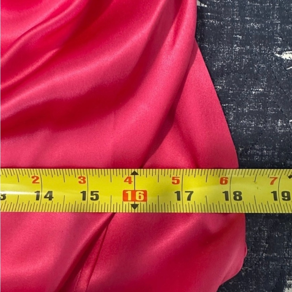 Reformation Hot Pink Midi Dress Size 8 - Picture 9 of 9